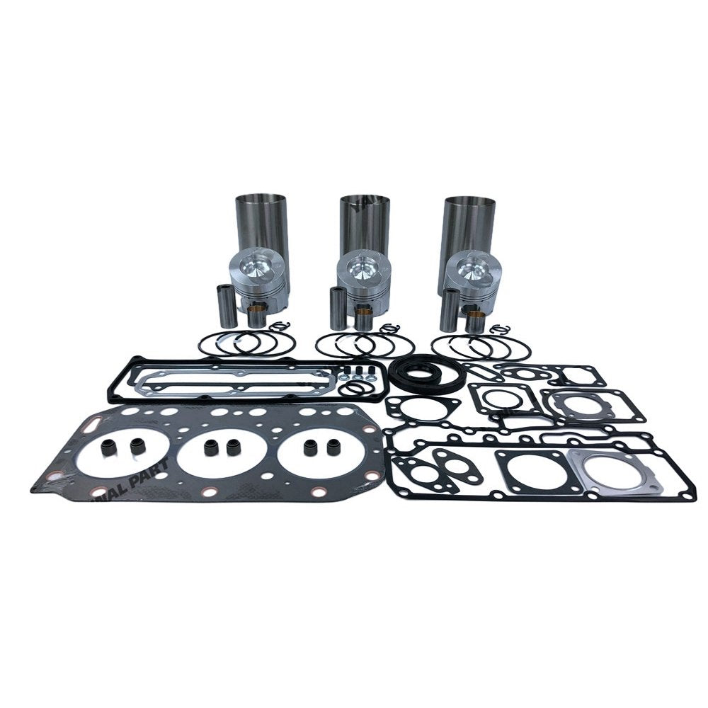 For YANMAR 3TN100 Liner kit Piston full gasket set