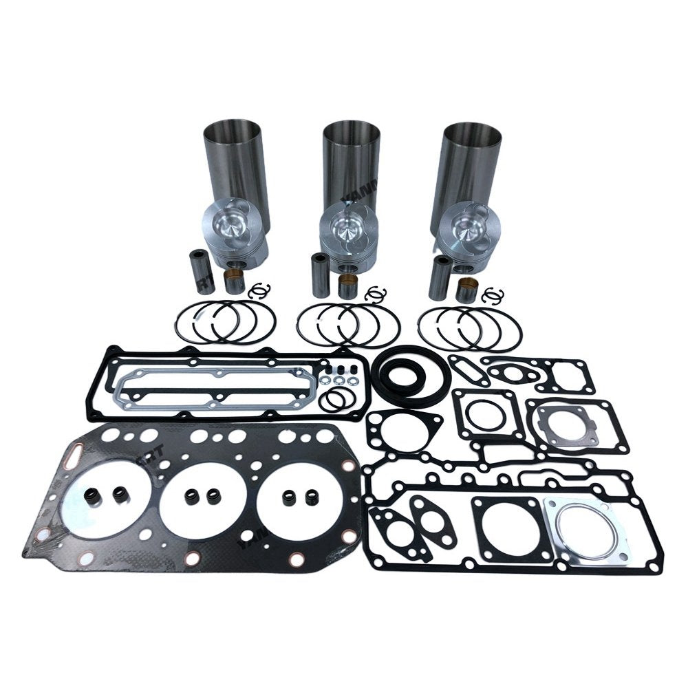 For YANMAR 3TN100 Liner kit Piston full gasket set