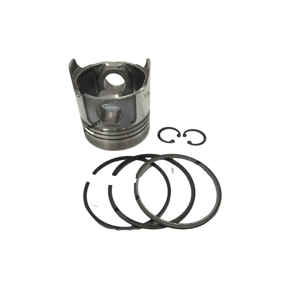 3x For Yanmar Piston With Rings Set 0.5MM 3TN82 Engine Spare Parts