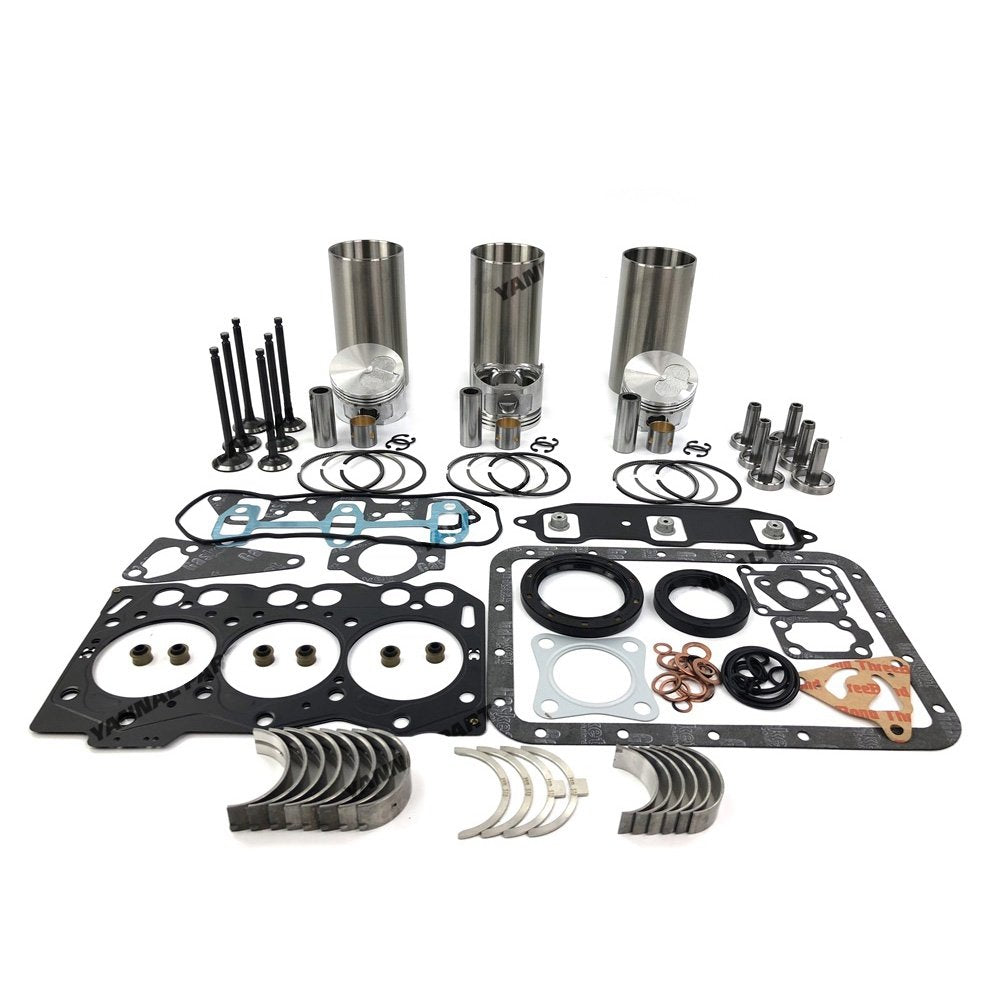 3TNE68 Engine Rebuild Kit With Gasket Bearing Valve For Yanmar Diesel Engine