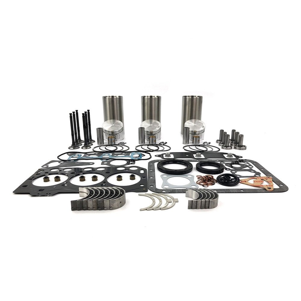 Rebuild Overhaul Kit With Gasket Set Bearing&Valve Train For Yanmar 3D68E Engine