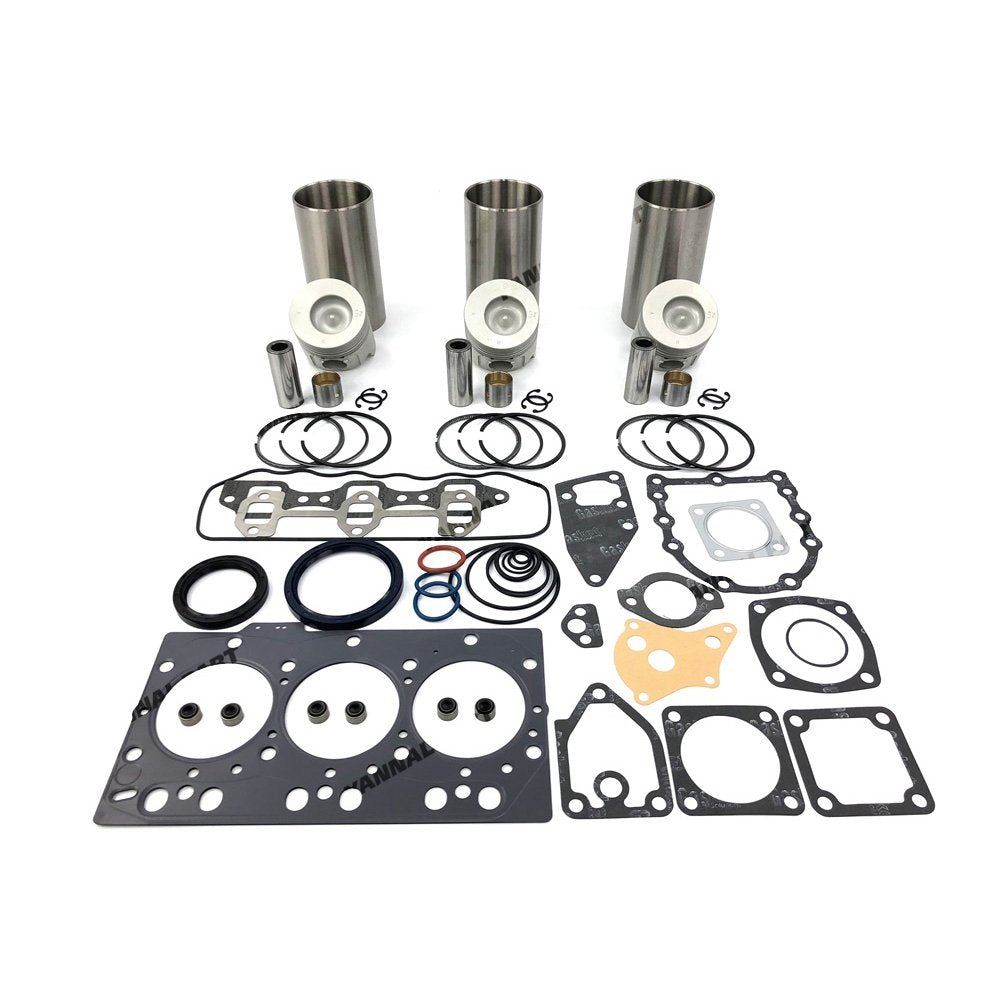 3TNE78 Overhaul Rebuild Kit With Full Gasket Kit For Yanmar Diesel Engine