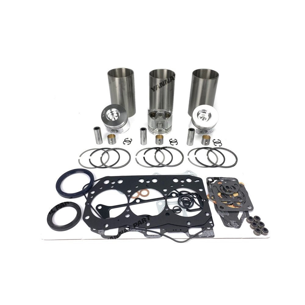 3D82 Overhaul Rebuild Kit With Full Gasket Kit For Yanmar Diesel Engine