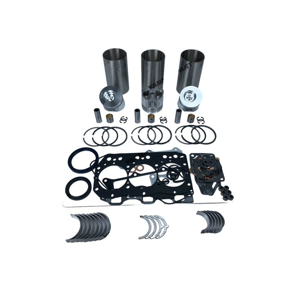 New Yanmar 3TNE82 Engine Overhaul Kit With Full Gasket Kit Bearings Set