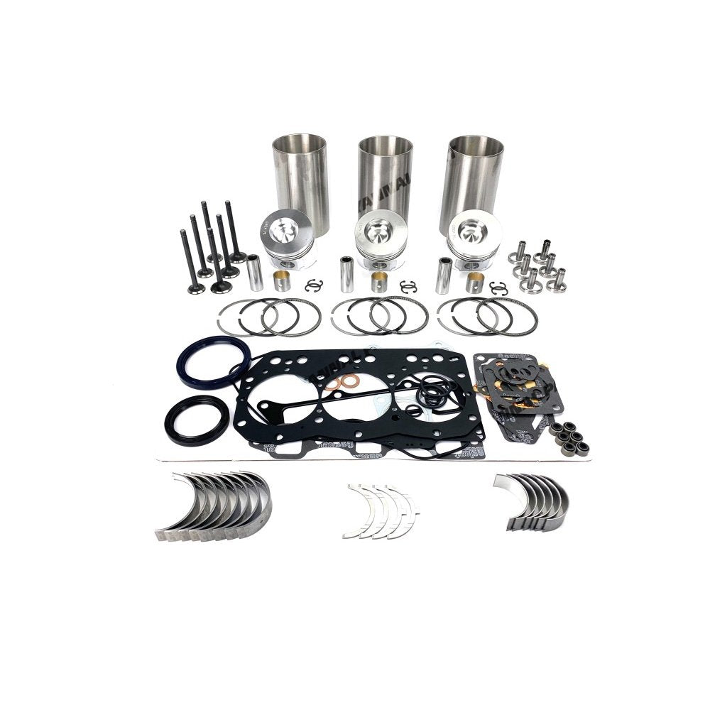 3JH2 Engine Rebuild Kit With Gasket Bearing Valve For Yanmar Diesel Engine