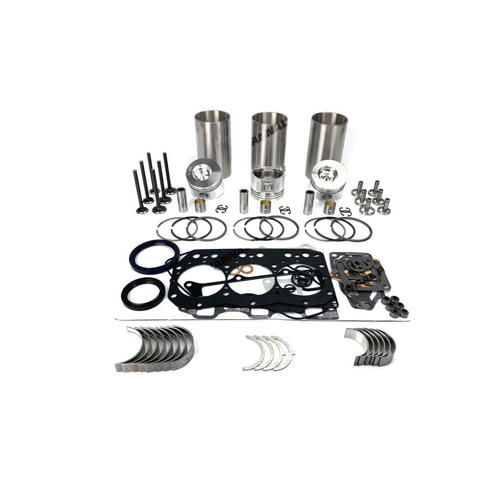 3JH2 Engine Rebuild Kit With Gasket Bearing Valve For Yanmar Diesel Engine