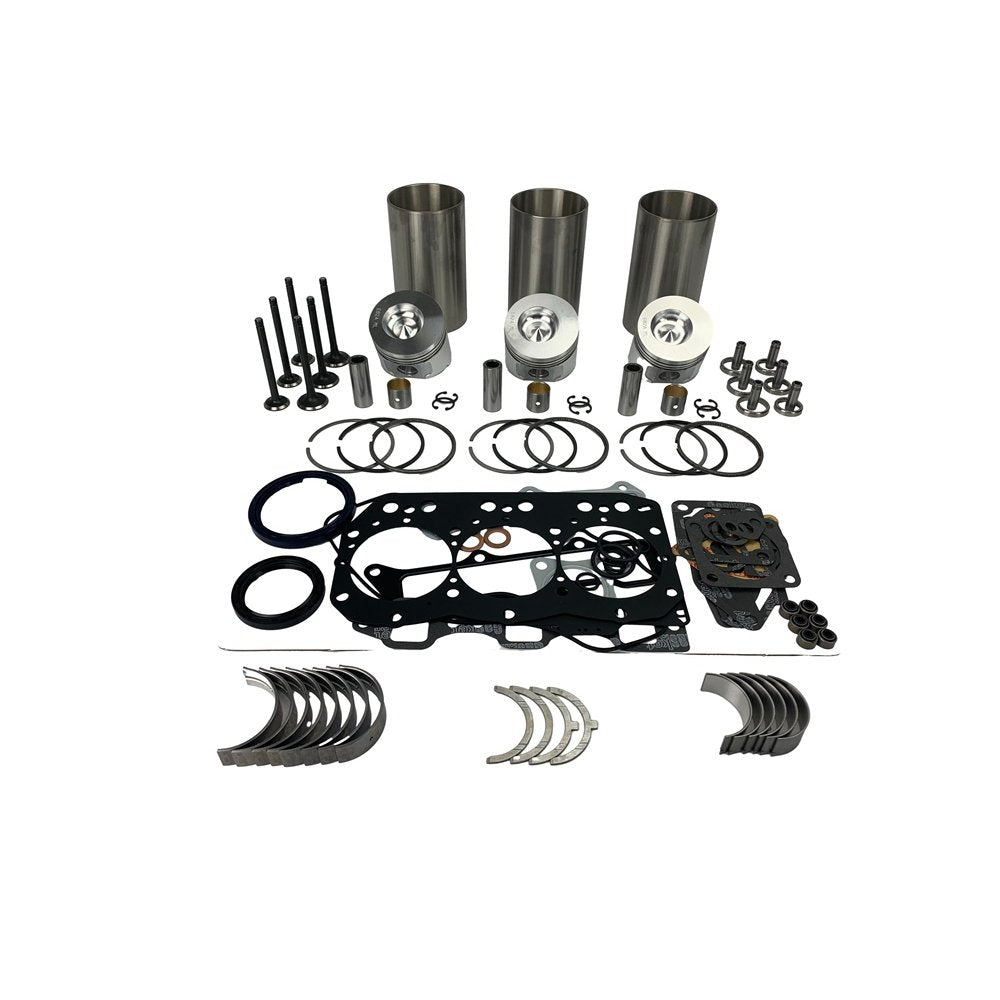 3JH2 Engine Rebuild Kit With Gasket Bearing Valve For Yanmar Diesel Engine