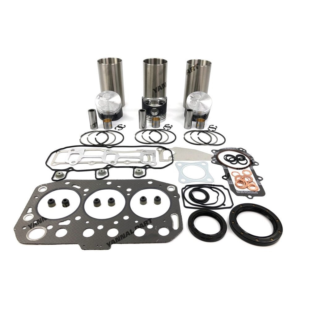 3TNV70 Overhaul Rebuild Kit With Full Gasket Kit For Yanmar Diesel Engine