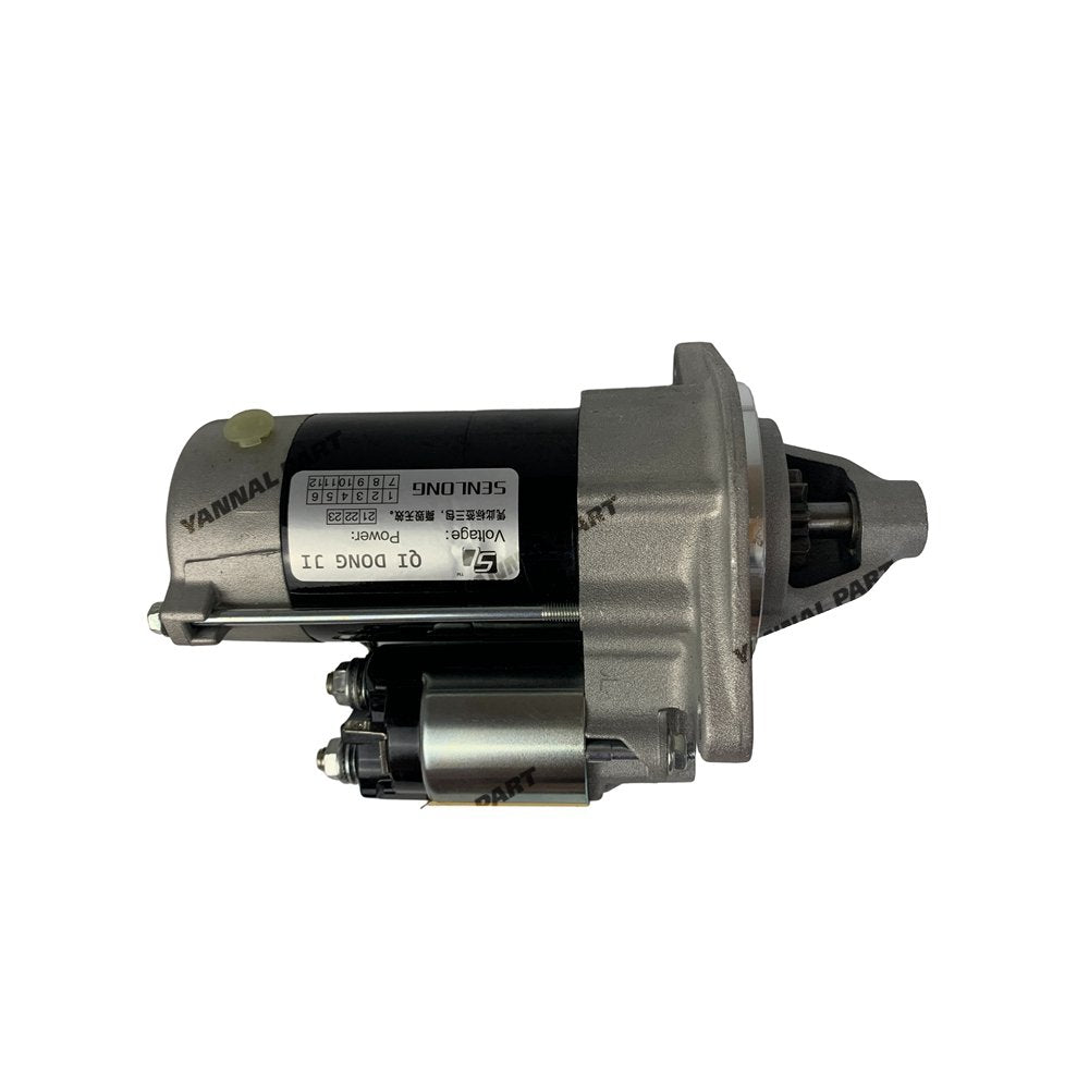 3TNV72 Starter Motor 12V 9T 1.2kw For Yanmar diesel Engine parts