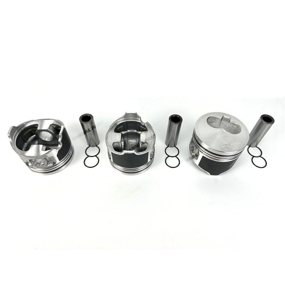 3X 3TNV80 Piston STD V80T ML For Yanmar Diesel Engine Parts