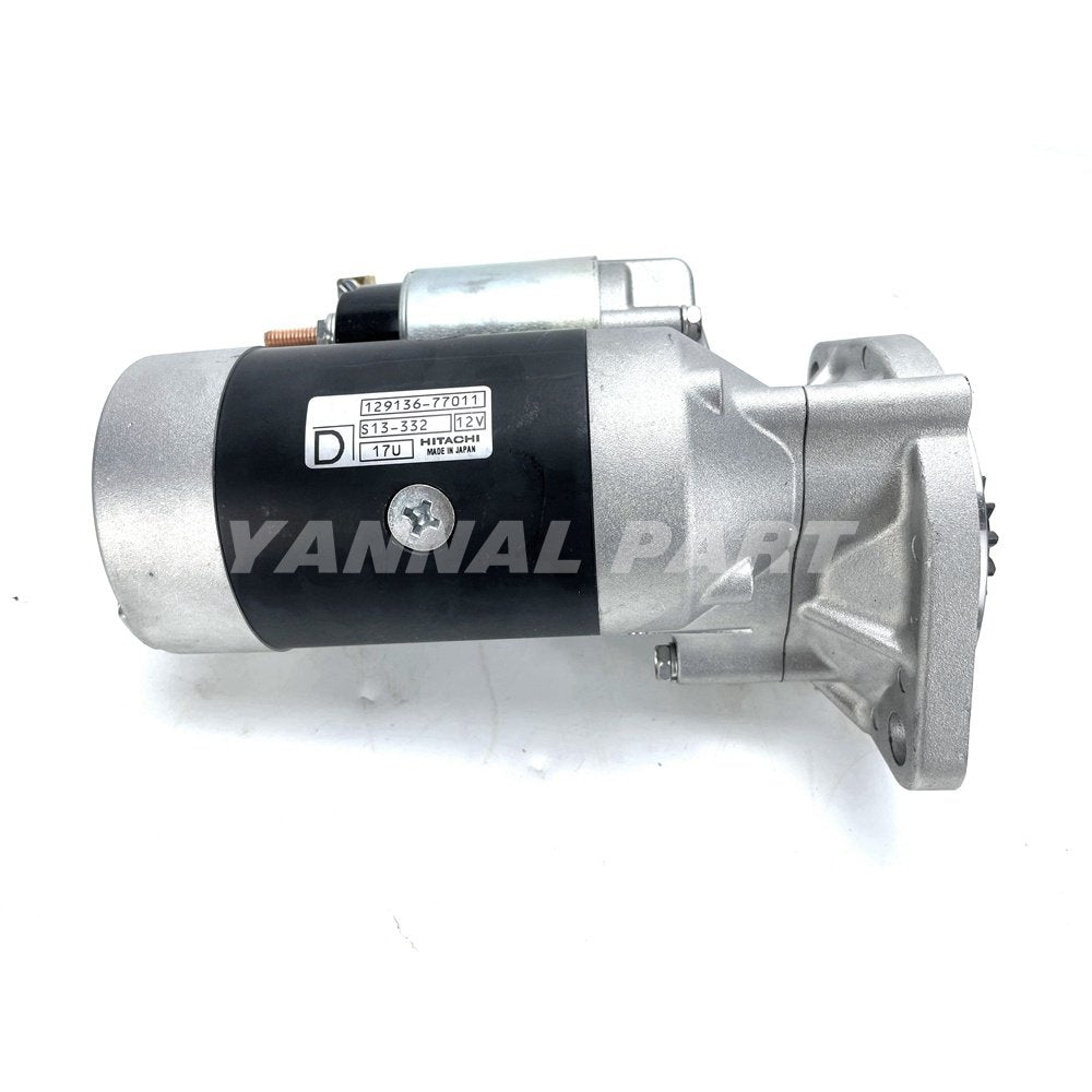 Brand-New 3TNV88 Starter Motor 129136-77011 For Yanmar Engine