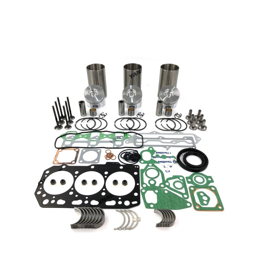 For Hitachi ZX30U-2 ZX35U-2 ZX29U-3 3TNV88 Engine Overhaul Rebuild Kit Durable