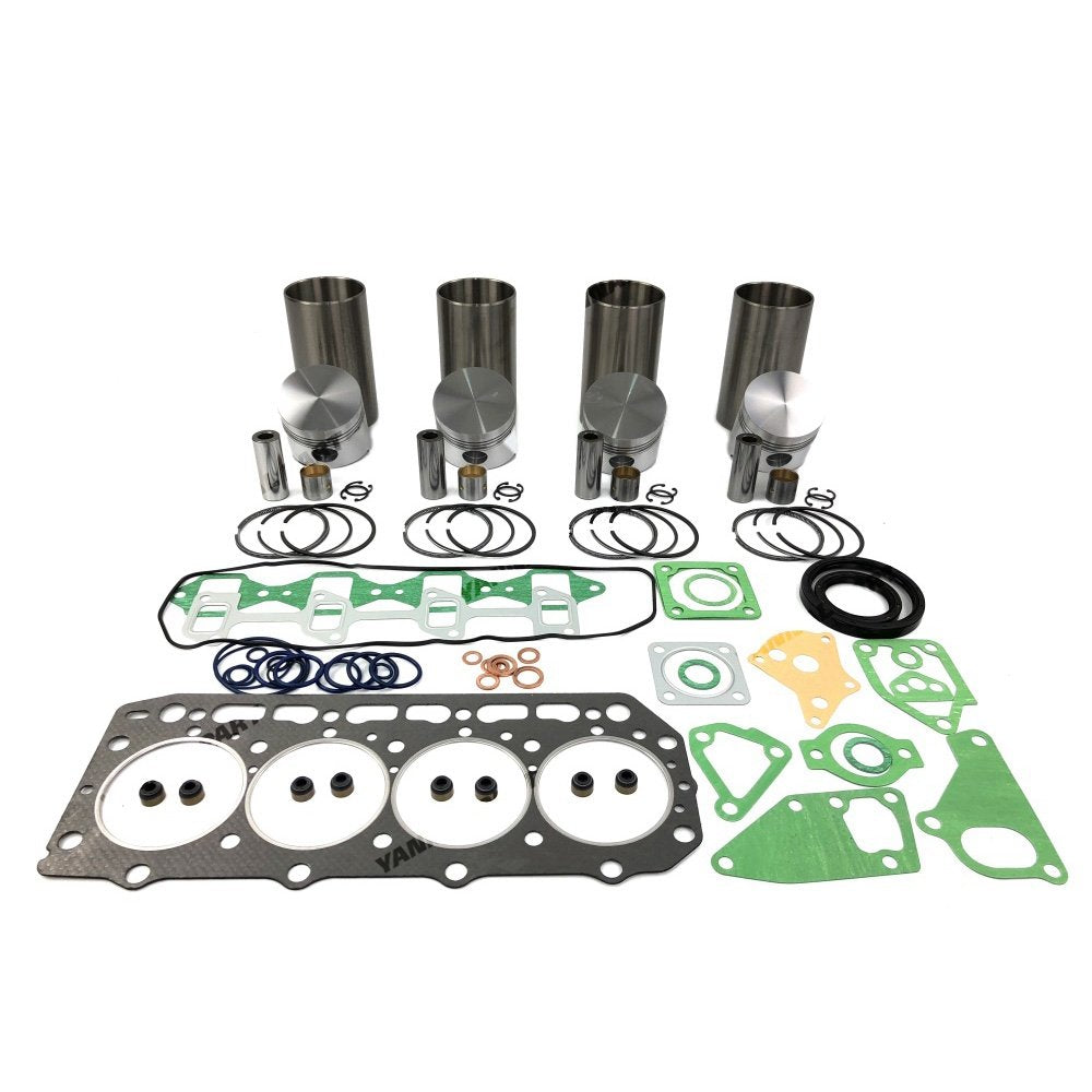 4D84-1 Overhaul Rebuild Kit With Full Gasket Kit For Yanmar Diesel Engine