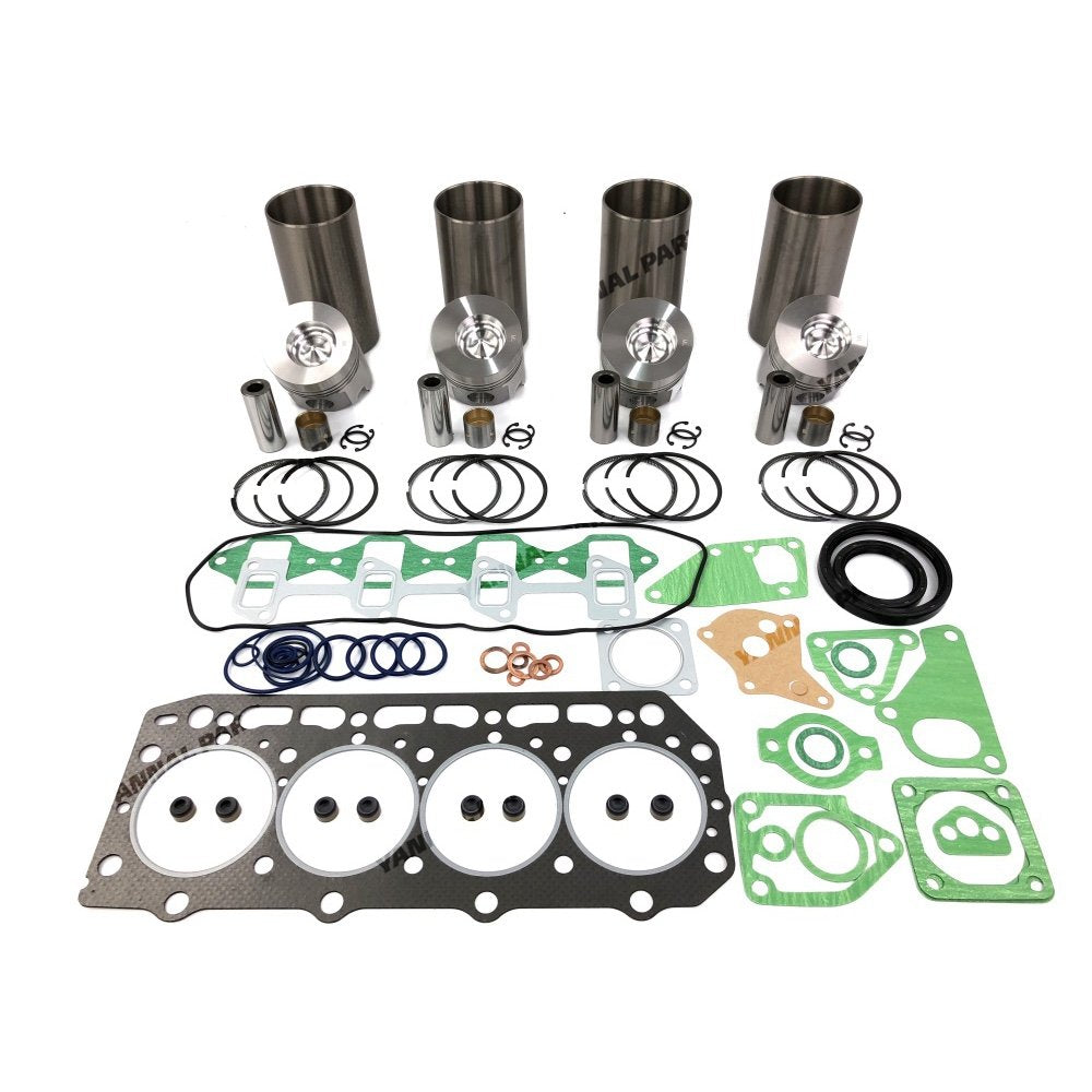 4D84-2 Overhaul Rebuild Kit With Full Gasket Kit For Yanmar Diesel Engine