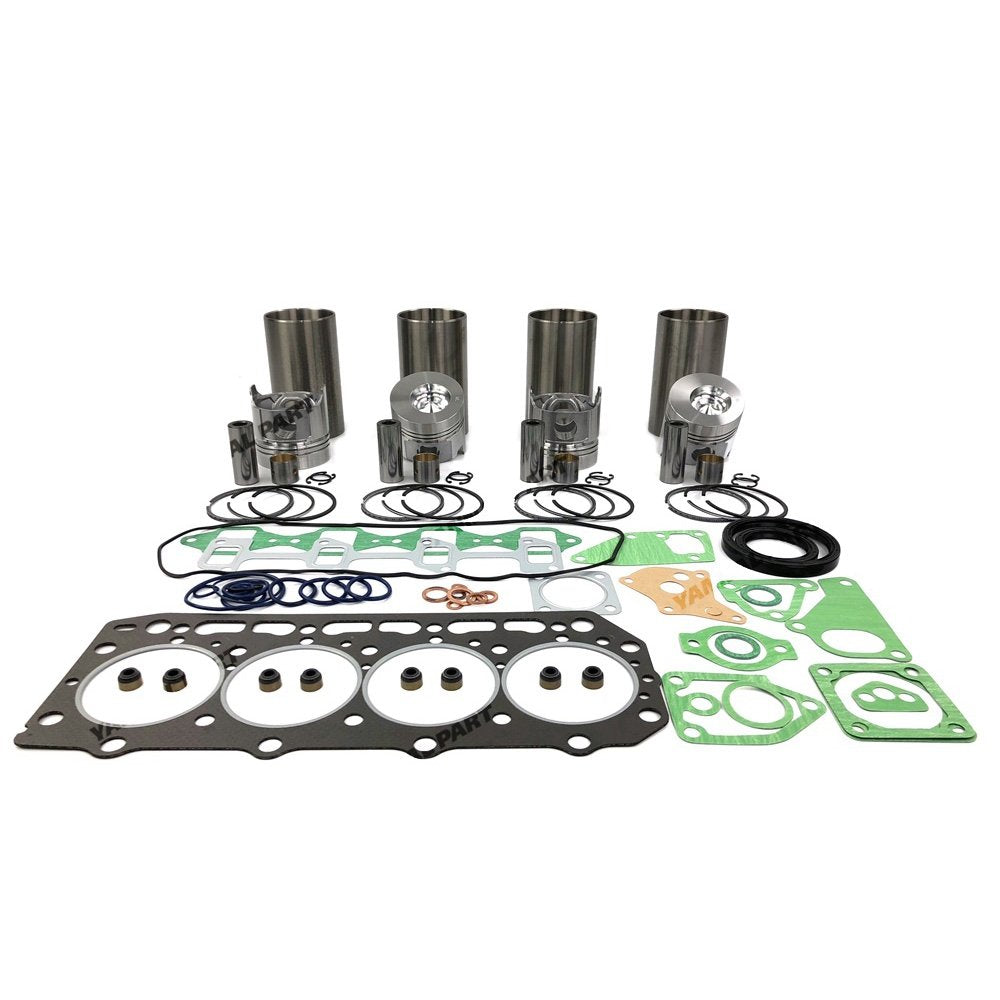 4D84-2 Overhaul Rebuild Kit With Full Gasket Kit For Yanmar Diesel Engine