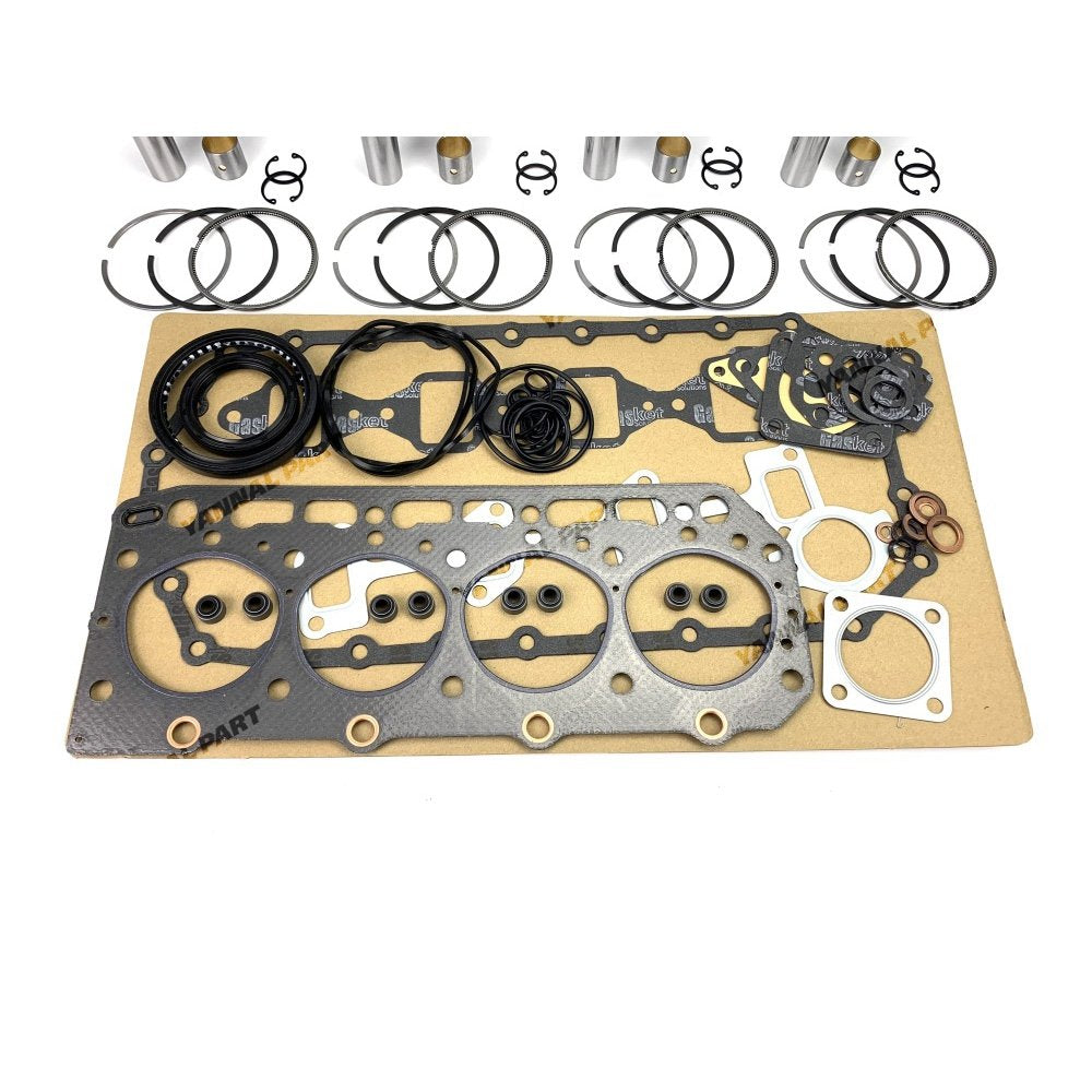 4TNA78 Overhaul Rebuild Kit With Full Gasket Kit For Yanmar Diesel Engine