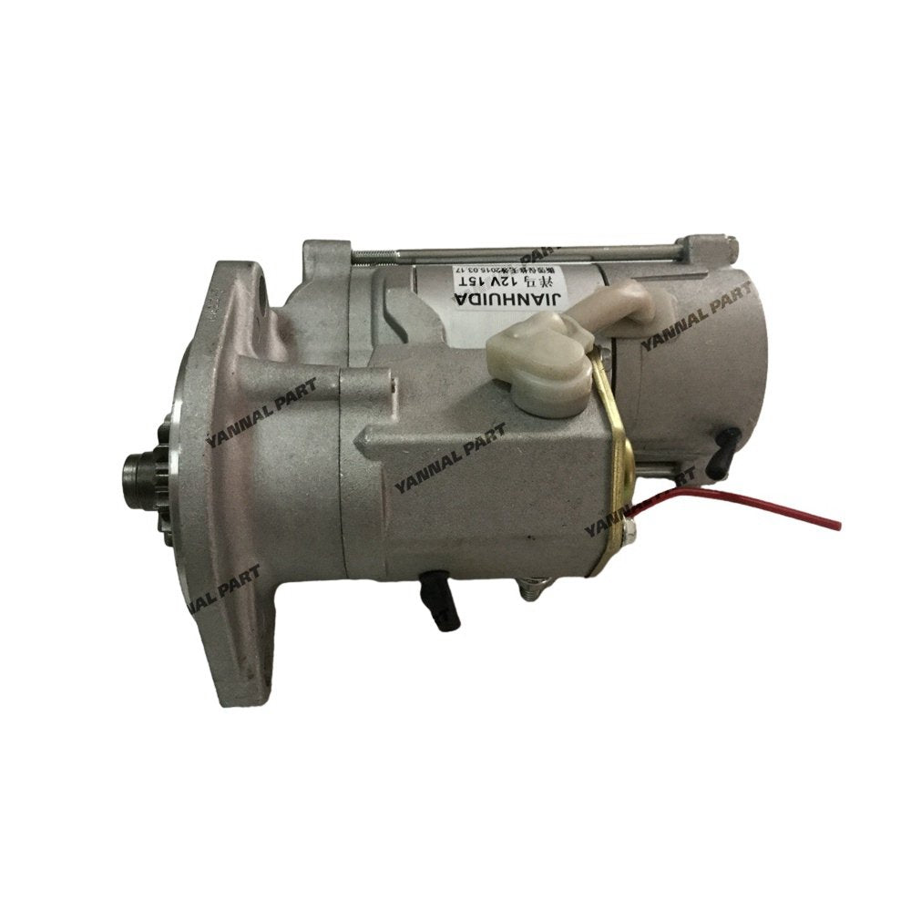 Engine Starter 15T 12V For Yanmar 4TNE88 Engine Part