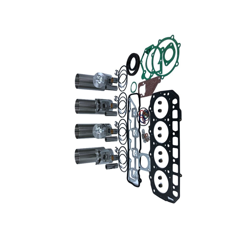 New STD Yanmar 4TNE94 Rebuild Overhaul Kit With Cylinder Gaskets