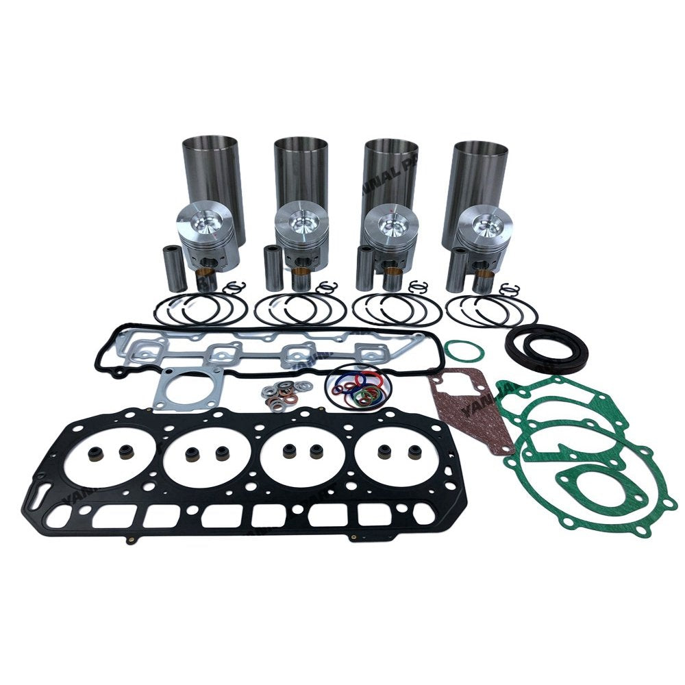 New STD Yanmar 4TNE94 Rebuild Overhaul Kit With Cylinder Gaskets