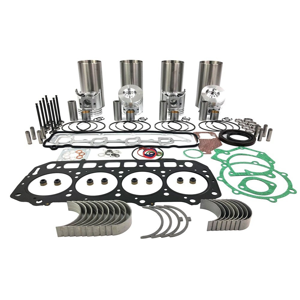 For Yanmar 4TNE94 Overhaul Rebuild Kit Full Head Gasket Set Bearing