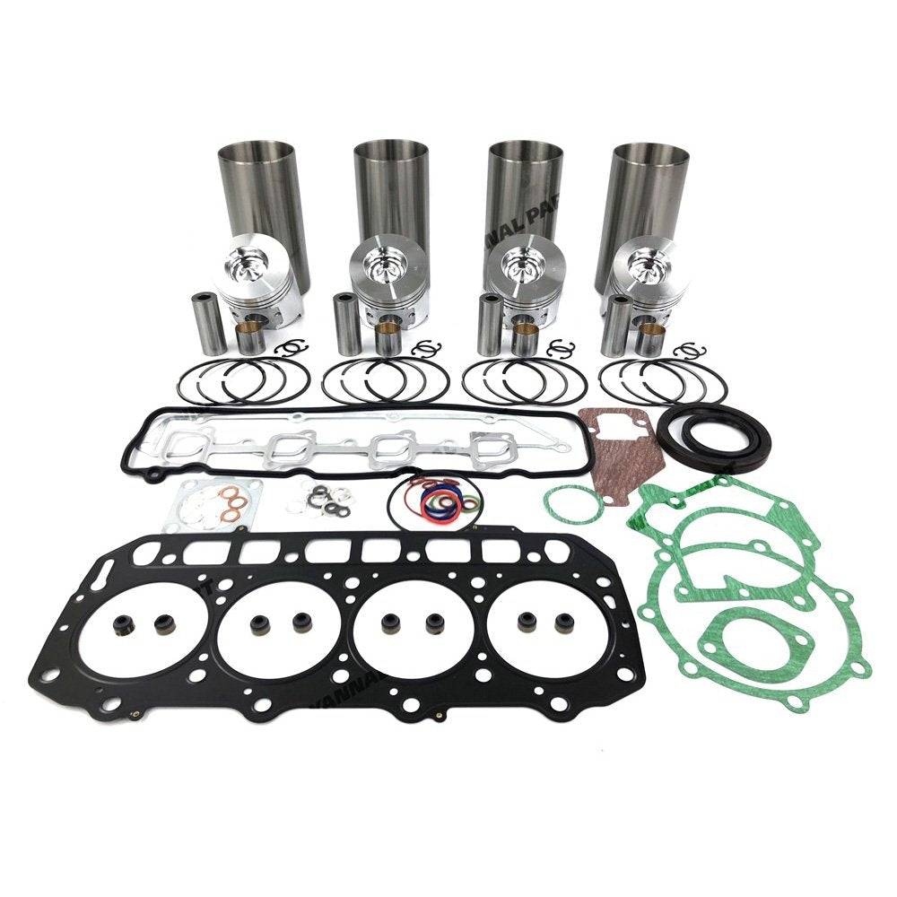 4TNE98 4TNE98-DI Engine Overhaul Kit With Full Gasket Set For Yanmar