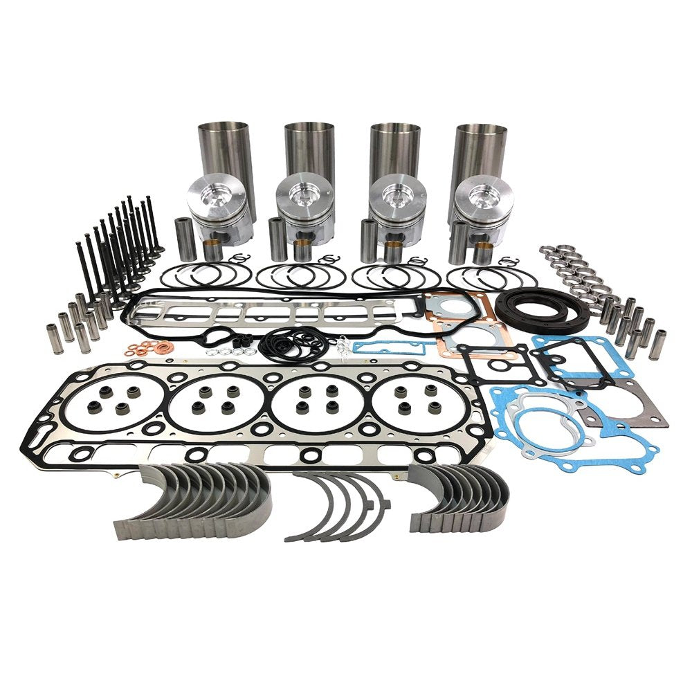 4TNV106 16V Engine Rebuild Kit With Gasket Bearing Valve For Yanmar