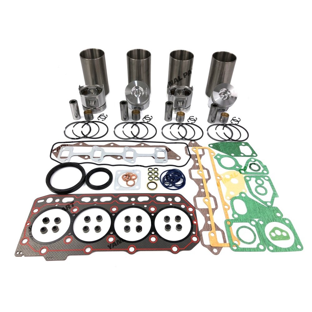 4TNV84T 16V Overhaul Rebuild Kit With Full Gasket Kit For Yanmar Diesel Engine