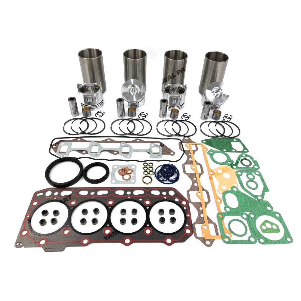 4TNV84T 16V Overhaul Rebuild Kit With Full Gasket Kit For Yanmar Diesel Engine