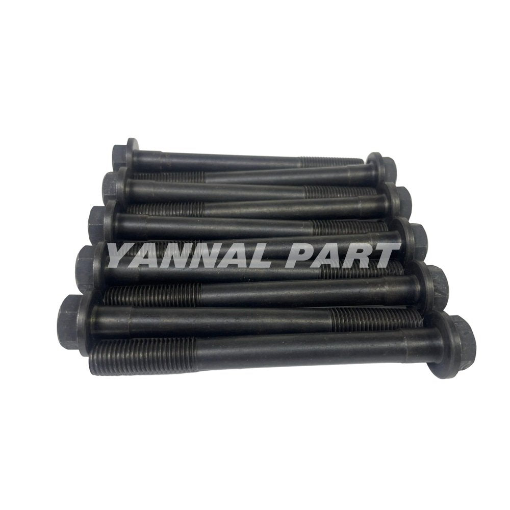 18 PCS Cylinder Head Bolt 4TNV88 For Yanmar Engine
