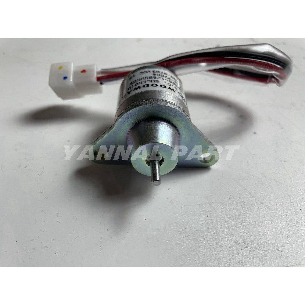 Solenoid Valve 119653-77950 Fit For Yanmar 4TNV94 Engine