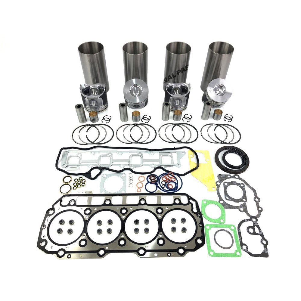 4TNV98 16V Overhaul Rebuild Kit With Full Gasket Kit For Yanmar Diesel Engine