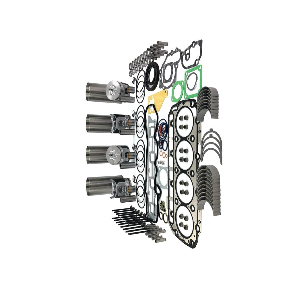 4TNV98 Rebuild Overhaul Kit With Gasket Set Bearing Valve For Yanmar Engine