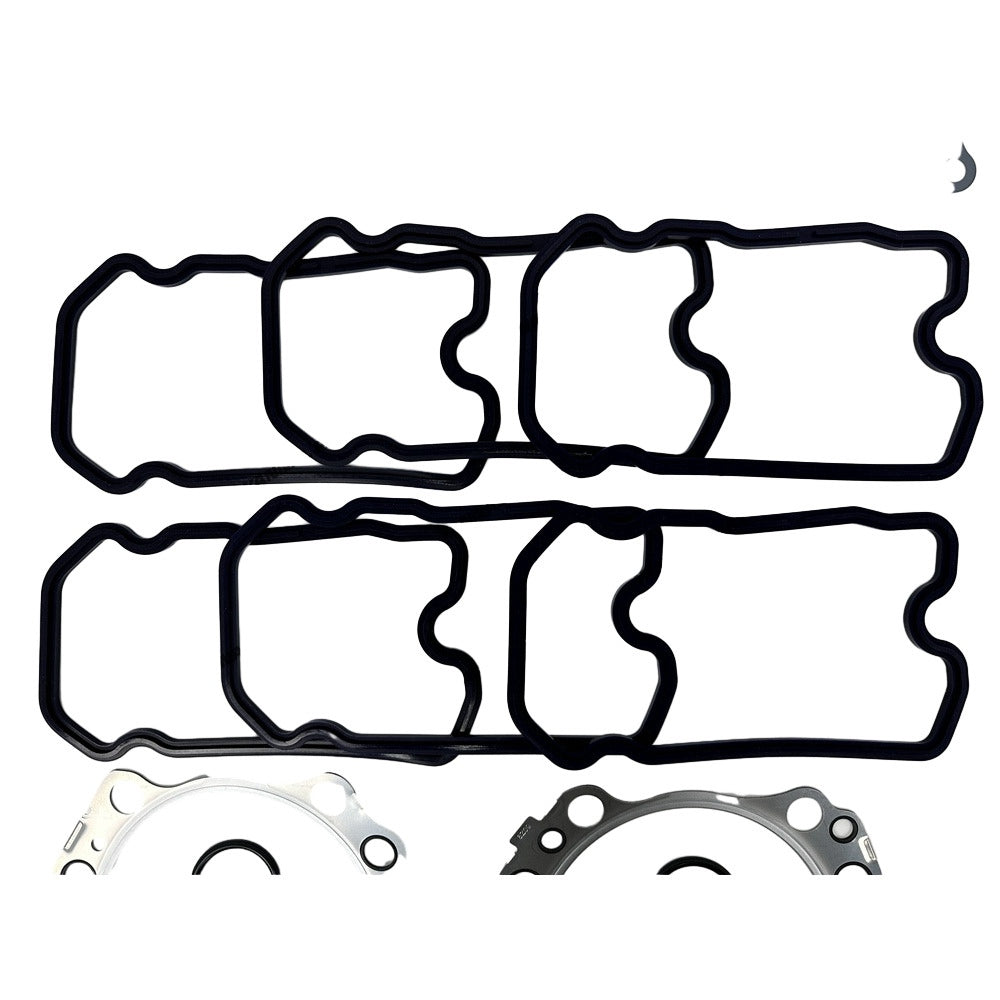 Full Gasket Set With Head Gasket Fit For Yanmar 6AYM Engine