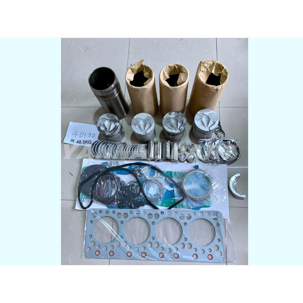 Cylinder Liner Kit Fit For Komatsu 4D130 Engine