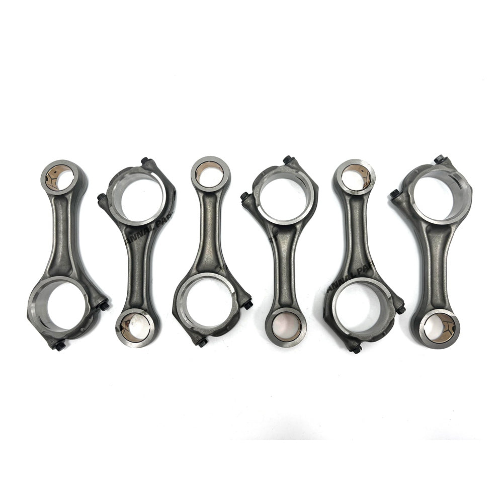 6 PCS Connecting Rod 4891176 Fit For Komatsu 6D102 Engine