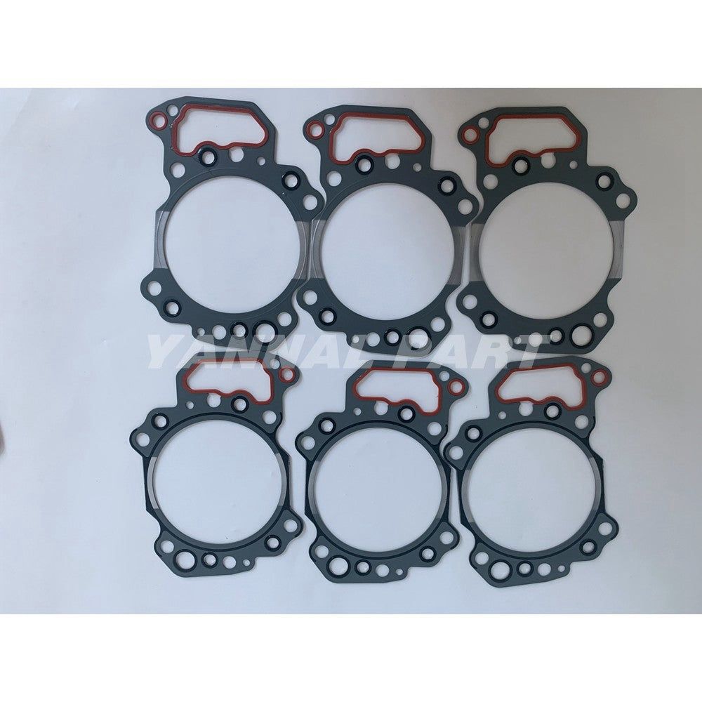 Upper Gasket Kit Fit For Komatsu 6D125 Engine