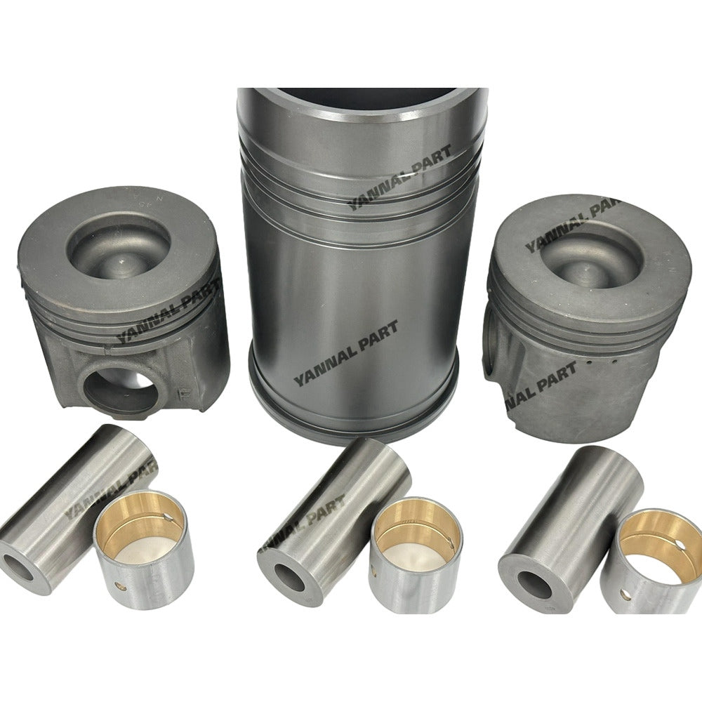 Cylinder Liner Kit Fit For Komatsu 6D125 Engine