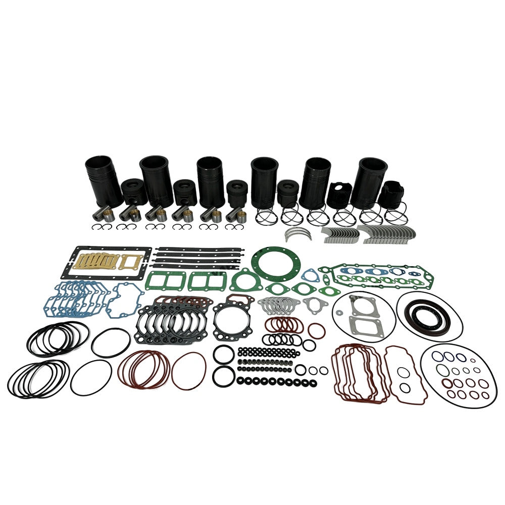 Cylinder Liner Kit Fit For Komatsu 6D125 Engine