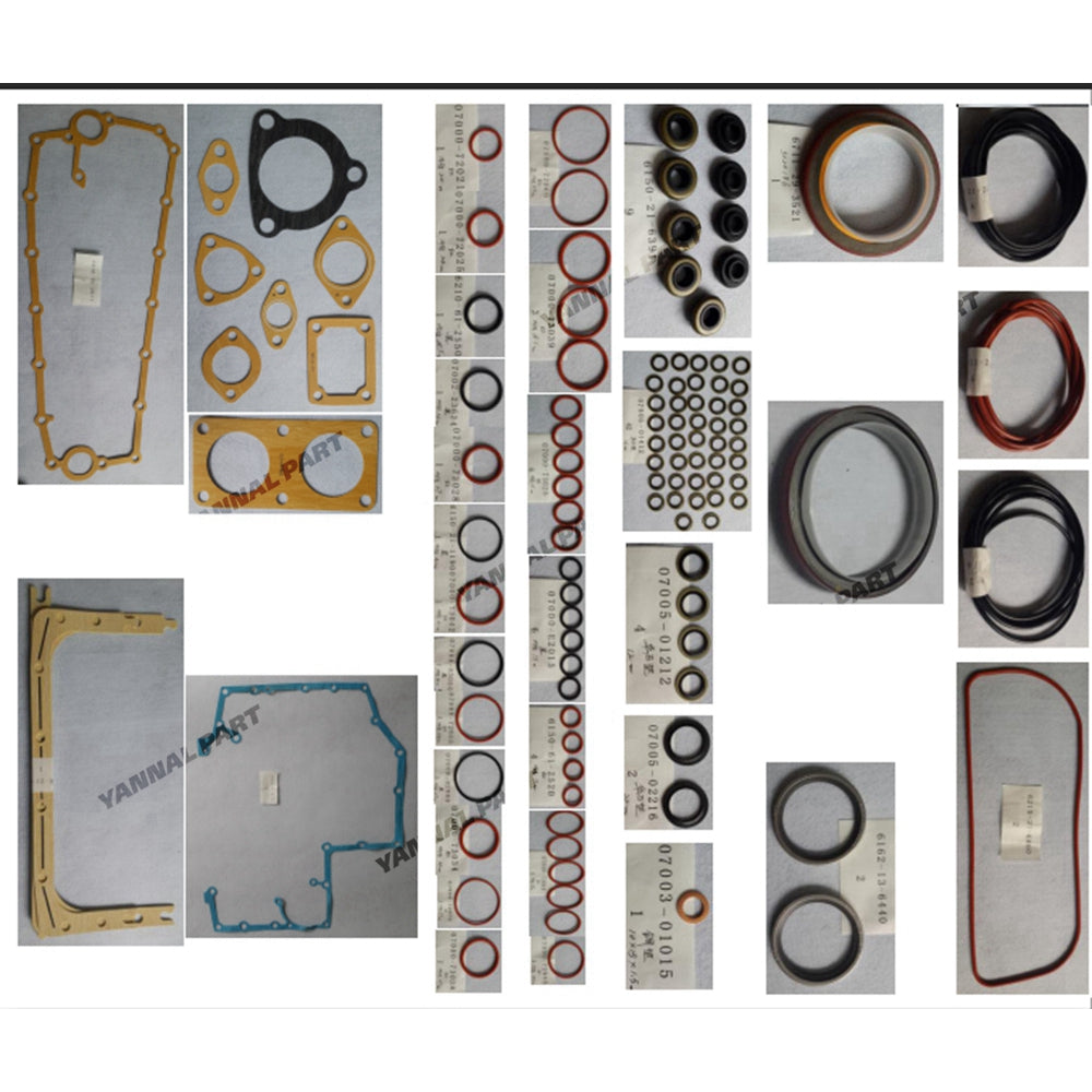 Full Gasket Kit Fit For Komatsu 6D140 Engine