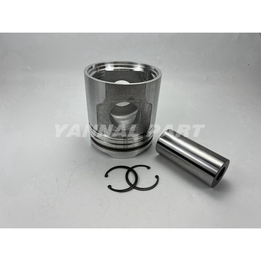 Piston Kit Fit For Komatsu 6D155 Engine