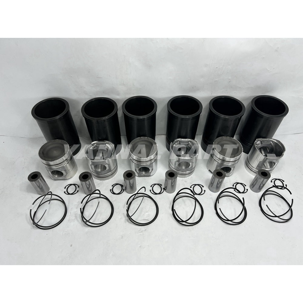 Cylinder Liner Kit Fit For Komatsu 6D170 Engine