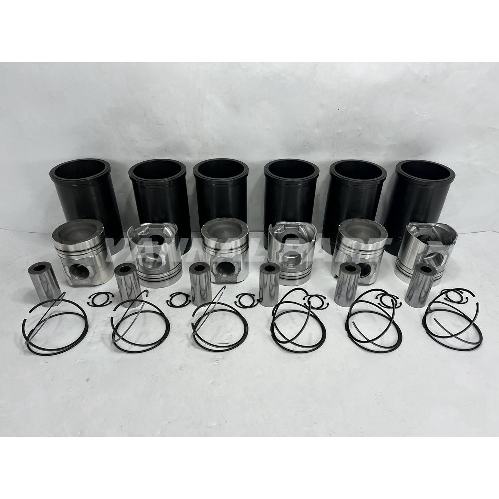 Cylinder Liner Kit Fit For Komatsu 6D170 Engine