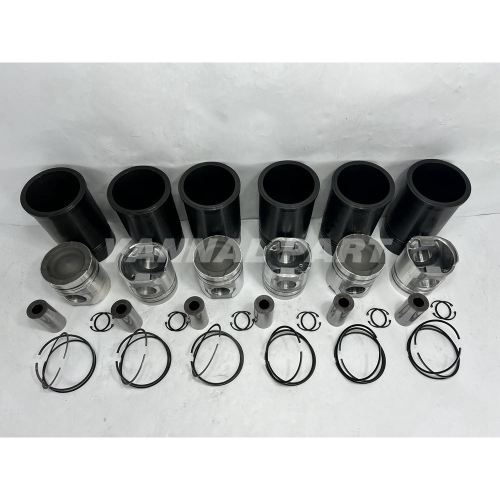 Cylinder Liner Kit Fit For Komatsu 6D170 Engine