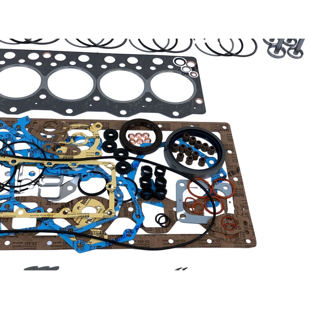 New 6D95-5 Engine Overhaul Rebuild Kit With Valves For Komatsu PC200-5 Excavator