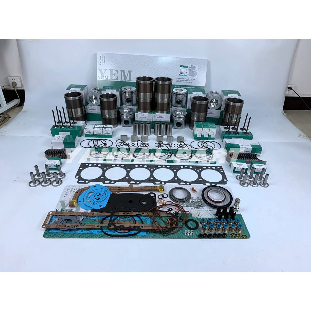 New Cummins 6CT Engine Rebuilding Kit With Valves ( Piston 3917707 )
