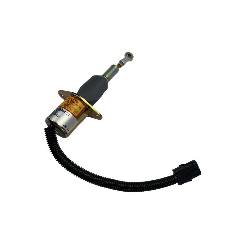 For Hyundai R290 8.3L Fuel Shut Off Solenoid For Cummins replaces 3964624 393023