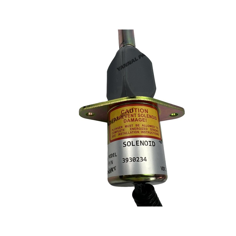 For Hyundai R290 8.3L Fuel Shut Off Solenoid For Cummins replaces 3964624 393023