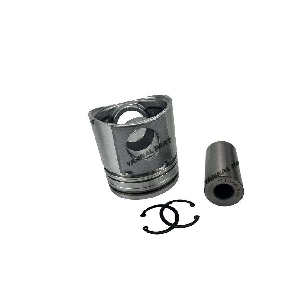 4x ISB3.9 Piston Kit STD For Cummins diesel Engine parts