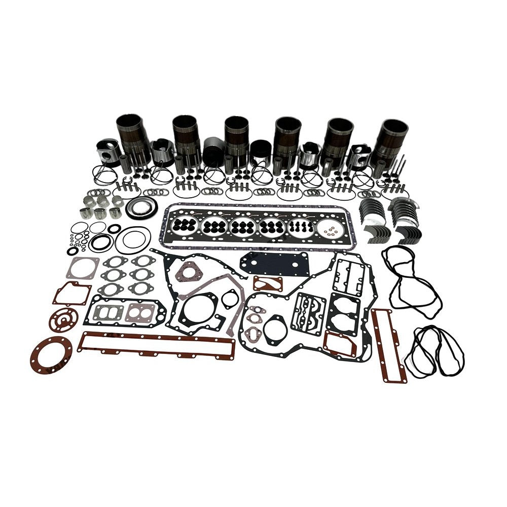 New QSL9 Rebuild Overhaul Kit With Gasket Set Bearing & Valve Train For Cummins