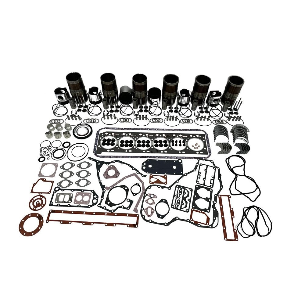 New QSL9 Rebuild Overhaul Kit With Gasket Set Bearing & Valve Train For Cummins